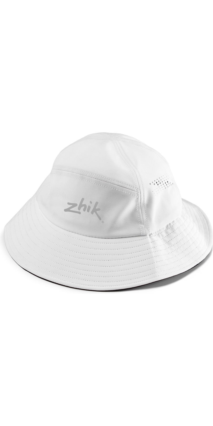 2025 Zhik Broad Brim Hat HAT-0140 - White - Sailing - Accessories