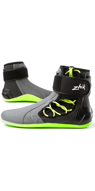 Zhik Stivali Da Vela A Taglio Alto Grigio / Black