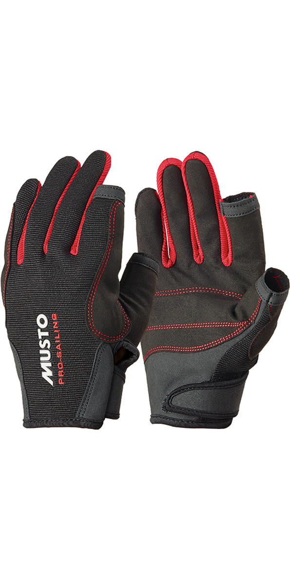 finger how curl Gloves Black As0803 Sailing Finger Long Essential Musto