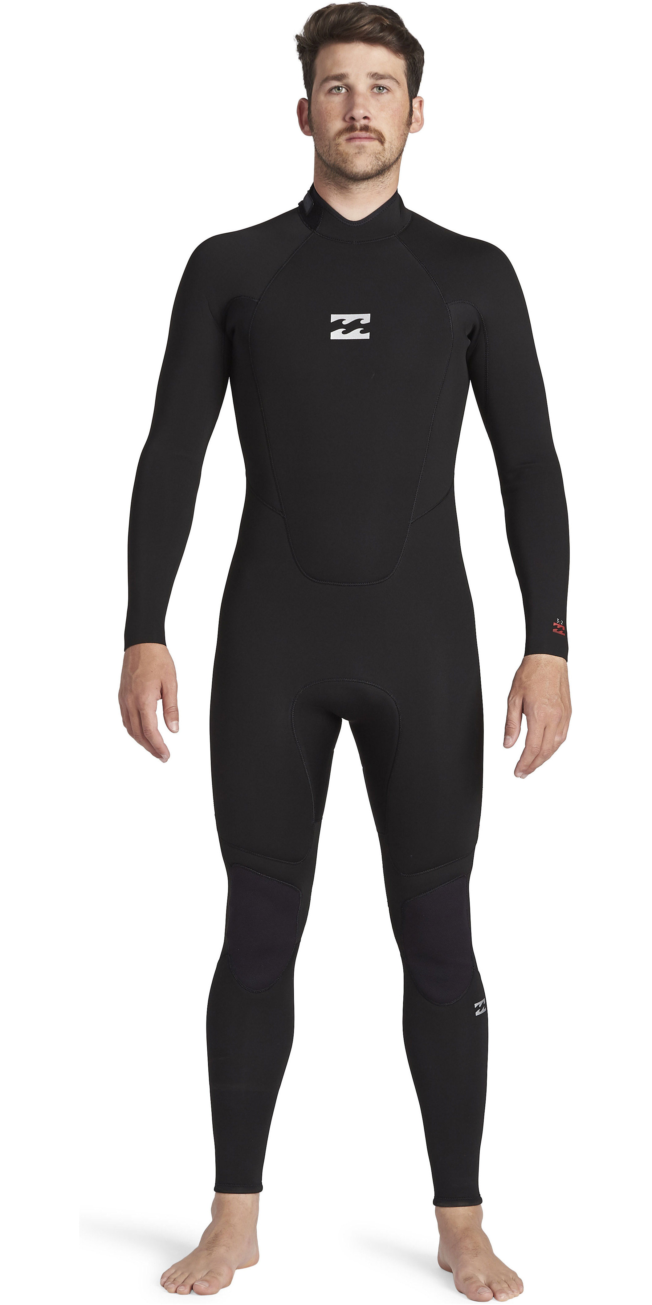 Mens Watersports Easy Stretch Gul Response 4/3mm Back Zip GBS Wetsuit ...