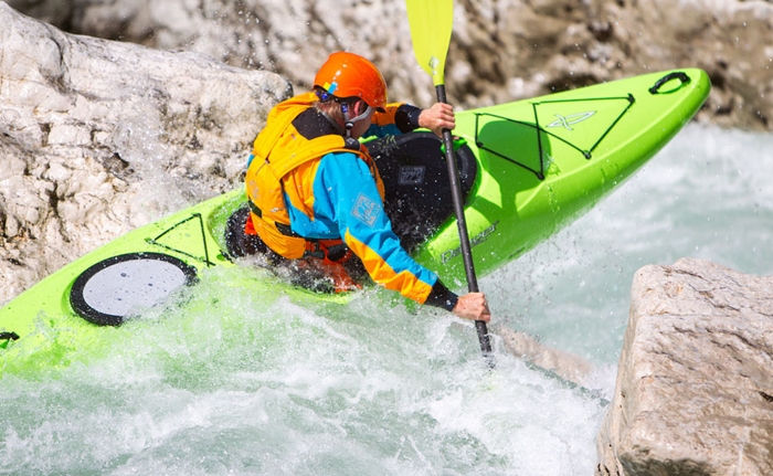 What should you wear to go white water kayaking in the winter