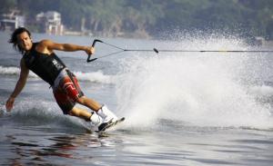Wakeboarder in Mexico