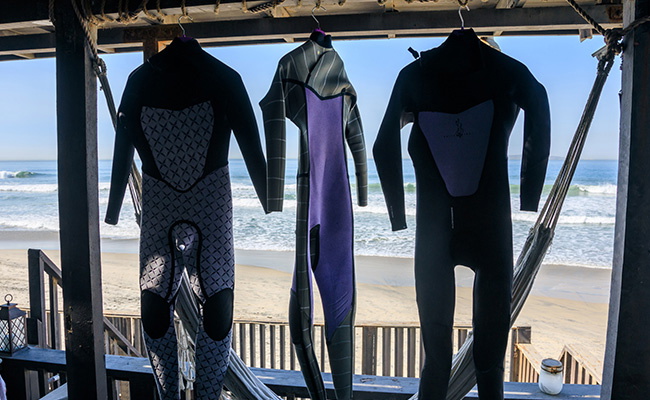 Cuidado del traje de neopreno