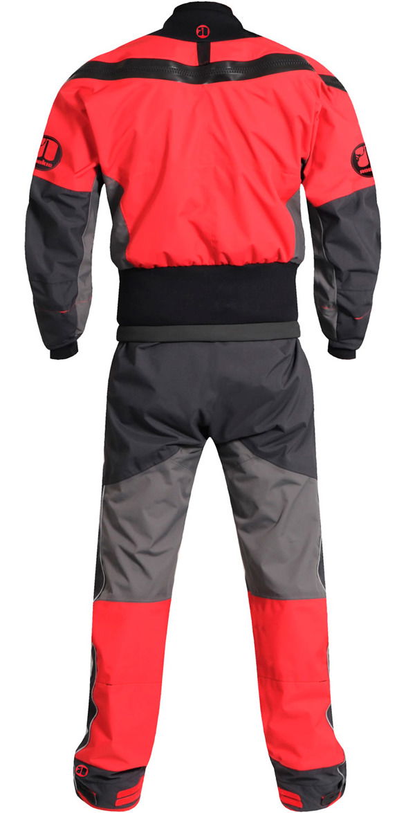 2019 Nookie Charger Canoe / Kayak Drysuit Charcoal Grey / Red DR10 Drysuits Wetsuit Outlet