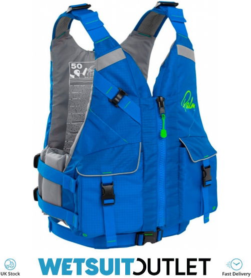 Life Jackets Canoeing & Kayaking Palm Kayak Kayaking Meander Touring PFD BLUE Nylon 420D ripstop
