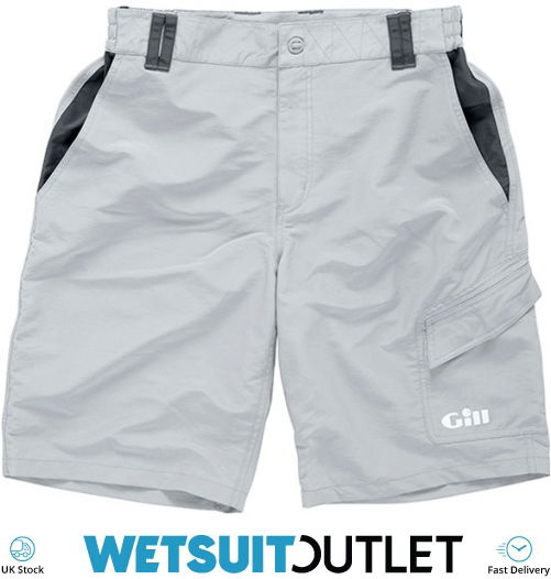 Gill Performance Sailing Shorts Silver Grey 1644 Padded Optional