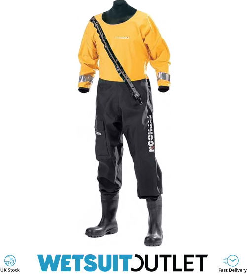Typhoon Woss Commercial Heavy Duty Breathable Drysuit 120111 BLACK