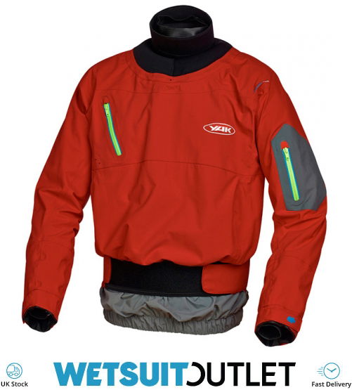 Yak Tomahawk Kayak Whitewater Dry Cag Red 2727 Canoe & Kayak Cags