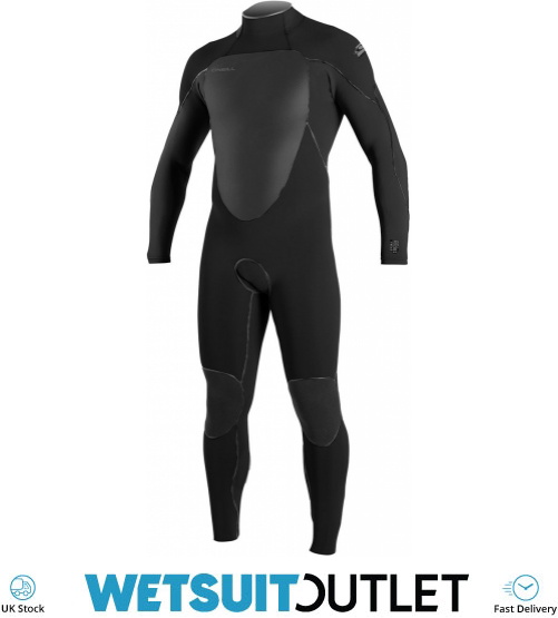 O'Neill Psycho Freak 5/4mm Back Zip Wetsuit BLACK / Slate 4983