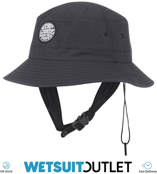 2019 Rip Curl Wetty Surf Bucket Hat Black CHADJ1 - Clothing - Mens -  Accessories