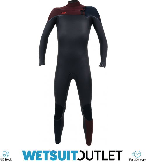 2020 O'Neill Youth Psycho One 4/3mm Chest Zip Wetsuit Raven / Widow