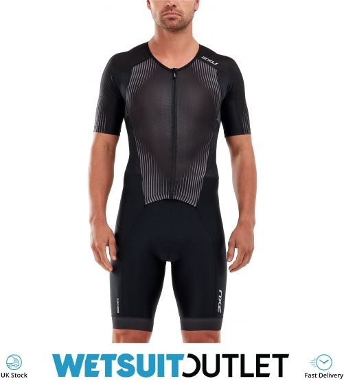 2021 Mens Perform Full Zip Short Sleeve MT5525D - Black Shadow | Wetsuit Outlet