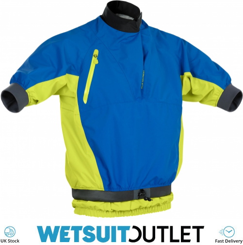 2024 Palm Mens Mistral Short Sleece Kayak Jacket 12508 Cobalt