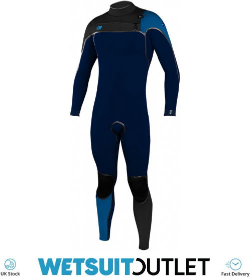O'Neill Youth Psycho One 4/3mm Chest Zip Wetsuit Abyss 4968 Wetsuits