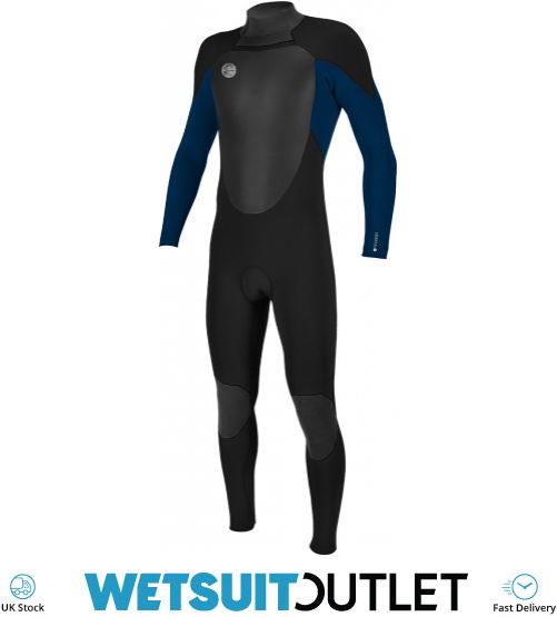 O'Neill O'riginal 4/3mm Back Zip Wetsuit BLACK / Deep Sea 5114