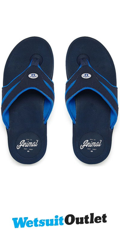 Animal Fader Mens Flip Flops Dark Navy FM8SN012 - Accessories