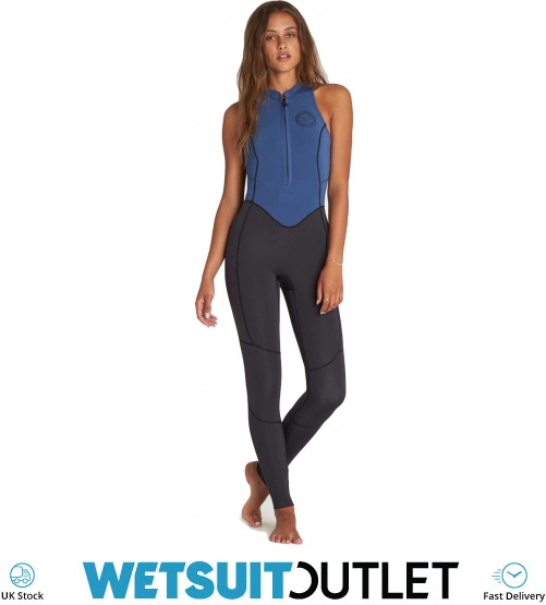 Billabong Womens Salty Jane 2mm Sleeveless Long Jane Wetsuit SEASIDE