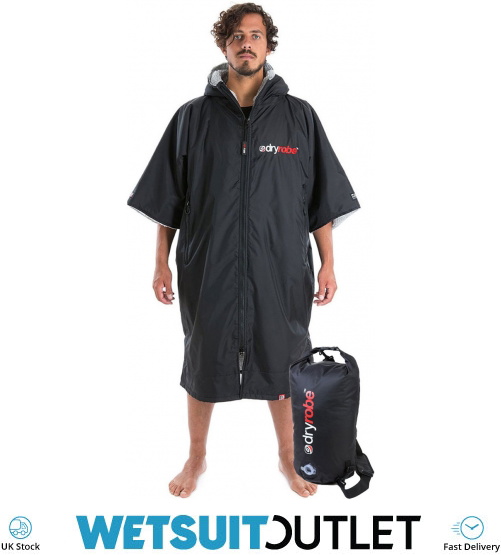 2022 Dryrobe Advance Short Sleeve Premium Changing Robe & Compression