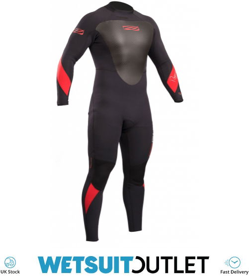 2019 Gul Response 3/2mm Back Zip GBS Wetsuit Black RE1231B4 Wetsuits