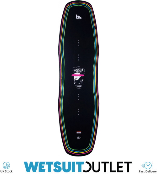 2022 Hyperlite Wizardstick Wakeboard 22245010 Black / Yellow
