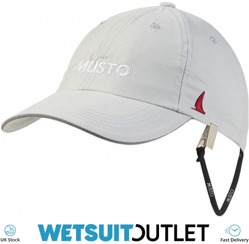 Musto Mens 2024 Evo Fast Dry Sun Cap - Platinum