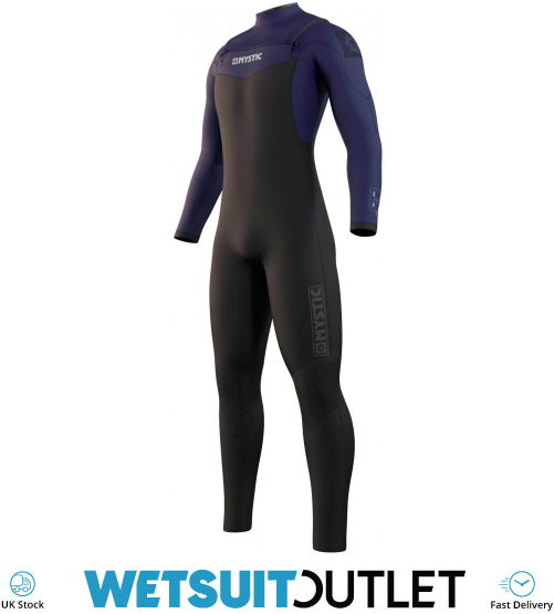 2023 Mystic Mens Star 5/3mm Double Front Zip Wetsuit 210305 Night