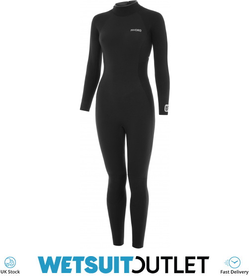 2026 O'Neill Da Uomo HyperFreak Comp 3/2mm Zip Free Muta 4970 - Black - Mute | Watersports Outlet