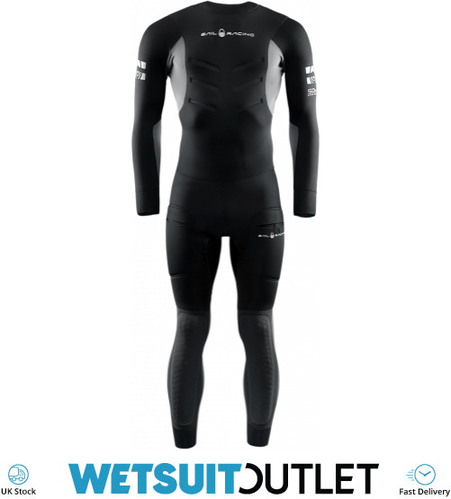 2021 Sail Racing Mens Orca 5mm Back Zip Sailing Wetsuit 50116 Carbon