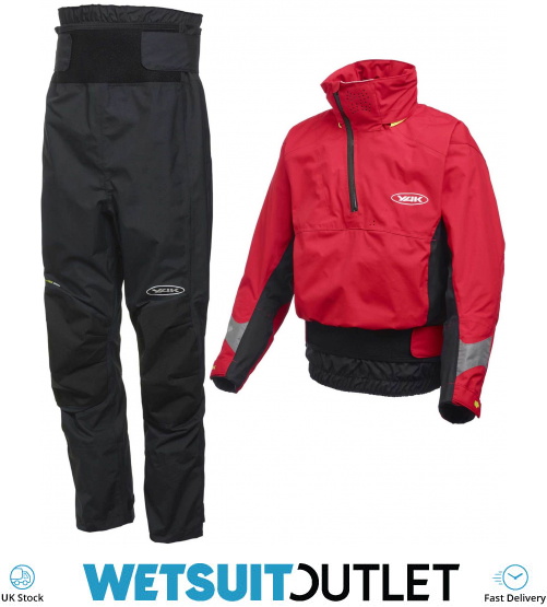 2022 Yak Apolo Kayak Touring Cag & Chinook Trouser Combi Set Red