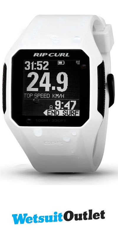 Rip Curl Search GPS Smart Surf Watch in White A1111 Accessories Watches