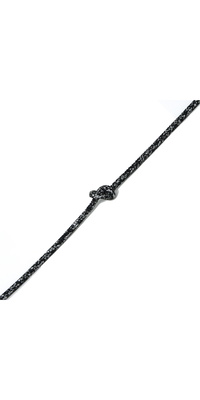 Kingfisher Evolution Race 78 Dinghy Rope Black / White RM0X2 - Price per metre.