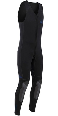2025 Palm Inferno 5mm Double Lined Neoprene Front Zip Long John Wetsuit BLACK 10479P