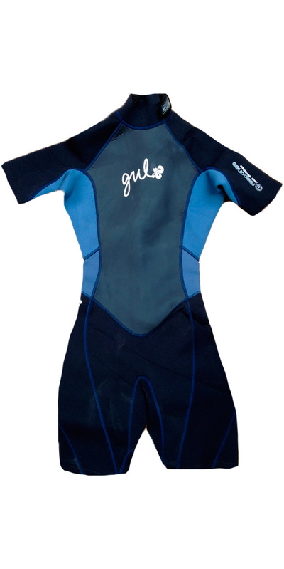 GUL Womens Response 3/2mm Shorty Wetsuit Pewter / Black