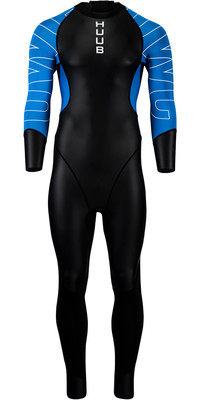 2024 Huub Mens Open Water Collective Back Zip Swim Wetsuit OWCBL - Black / Blue