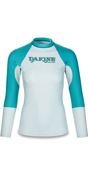 2018 Dakine Womens Flow Snug Fit Long Sleeve Rash Vest Bay Islands 10001678