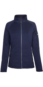 2021 Gill Womens Knit Fleece Jacket Navy 1493W