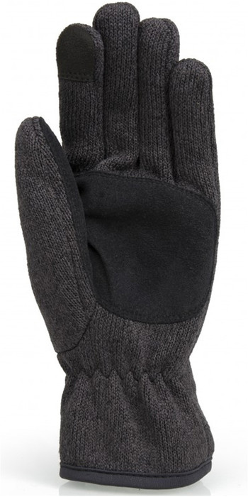 2021 Gill Knit Fleece Gloves Graphite 1495