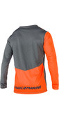 2021 Magic Marine Mens Cube Quick Dry Long Sleeve Top Orange 180061