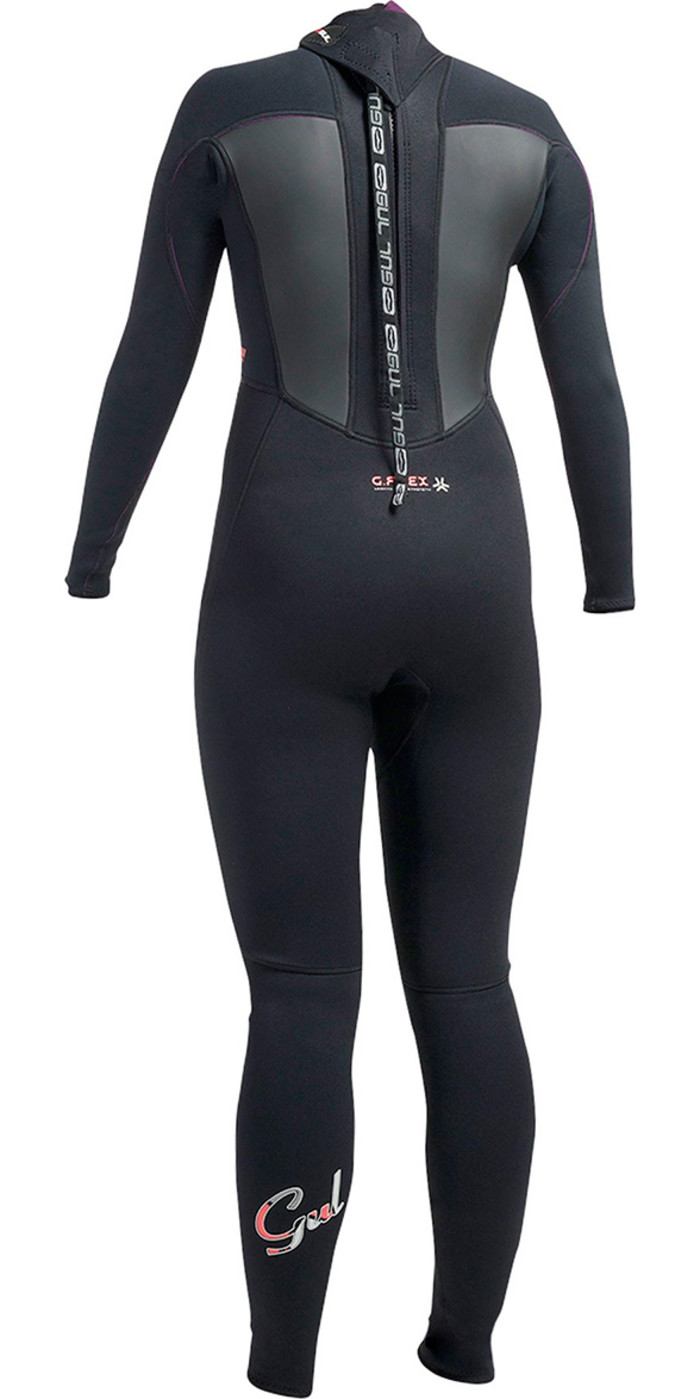 Gul Response Ladies 3/2mm Flatlock Wetsuit BLACK RE1319A9 RE1319A9