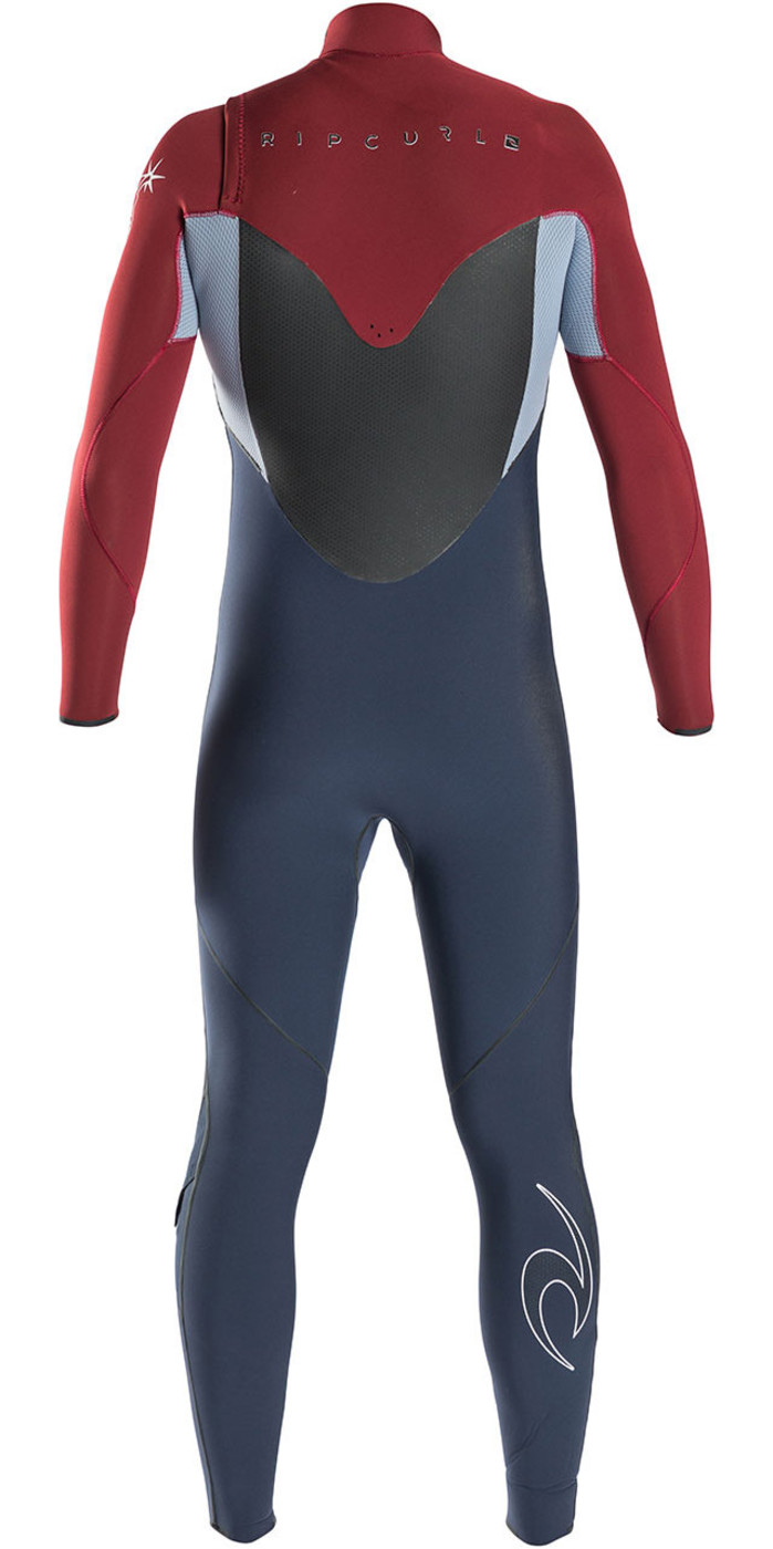 Rip Curl Flashbomb 5/3mm Chest Zip Wetsuit in RED WSU6DF Wetsuits