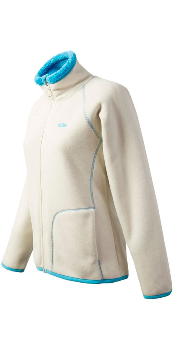 Gill Womens Polar Fleece Jacket Oatmeal 1702 Sailing Sailing