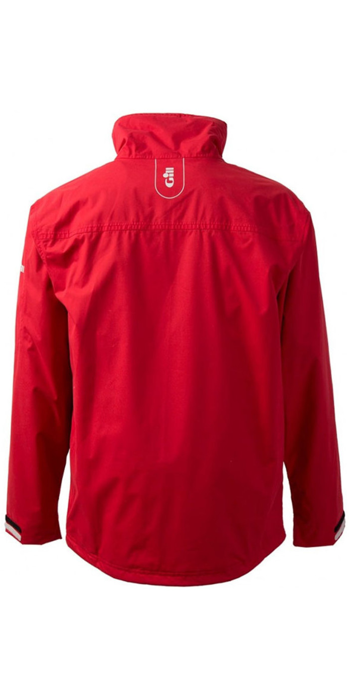 Gill Men's Crew Jacket in Red 1041 Sailing Sailing Yacht