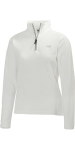 2020 Helly Hansen Womens Daybreaker 1/2 Zip Fleece WHITE / Silver 50845