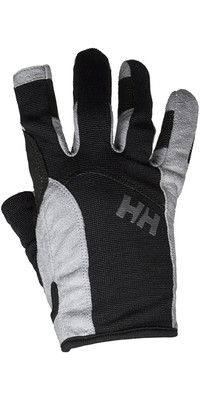 2024 Helly Hansen Long Finger Sailing Gloves Black 67771