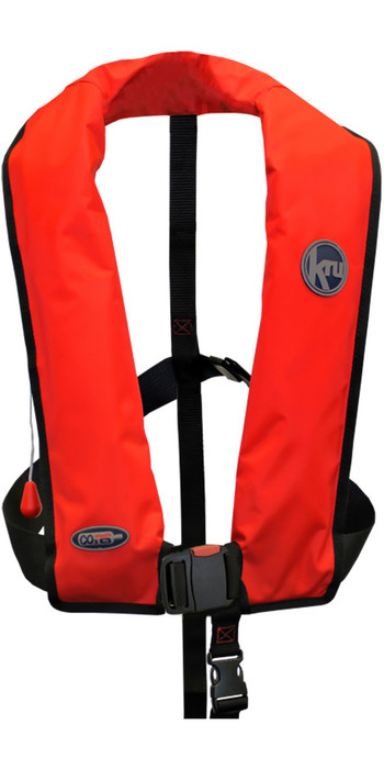 Kru XF ISO Manual Life Jacket Red LIF7570 - Accessories - Life Buoyancy