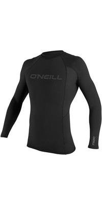2024 O'Neill Youth Thermo-X Long Sleeve Crew Top 5009 - Black