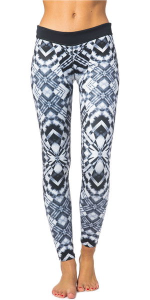 Rip Curl Womens G-Bomb 1mm SUP Neoprene Trousers BLACK / WHITE WPA6BW