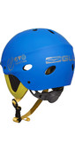 2021 Gul Evo Watersports Helmet BLUE / FLURO YELLOW AC0104-B3