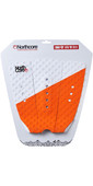 2020 Northcore Ultimate Grip Deck Pad Orange / White NOCO63E