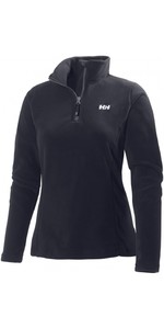 2020 Helly Hansen Womens Daybreaker 1/2 Zip Fleece Black 50845